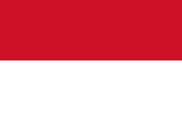 Indonesische Fahne