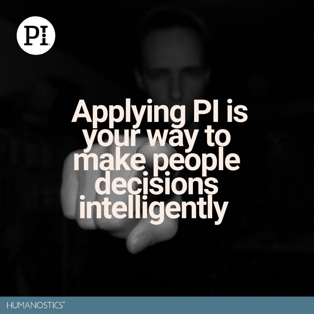 Applying PI graphic