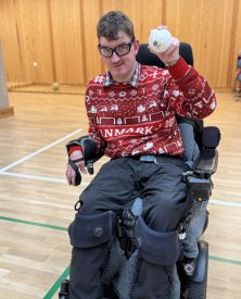 Daniel Qvist Boccia player